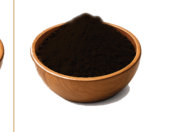 Poudre de Caroube Torréfiée Noire